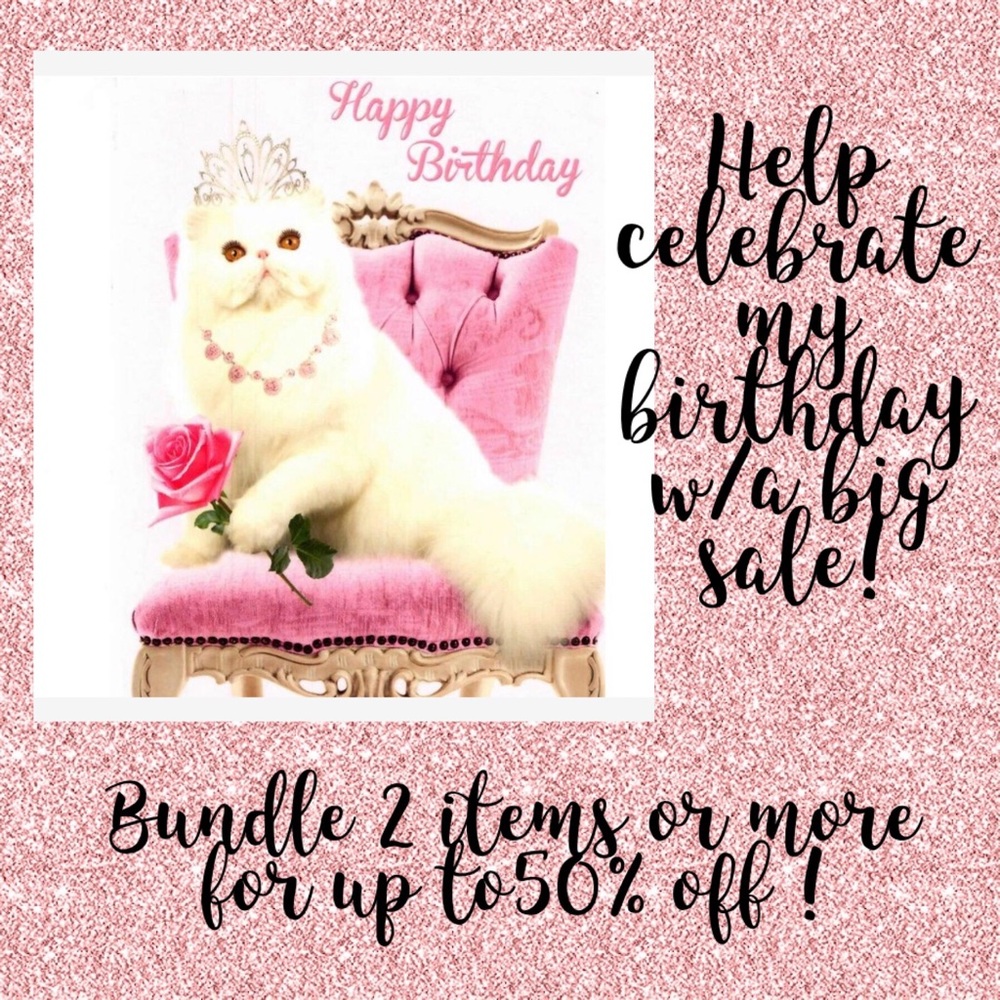 MY BIRTHDAY 🎂 SALE!